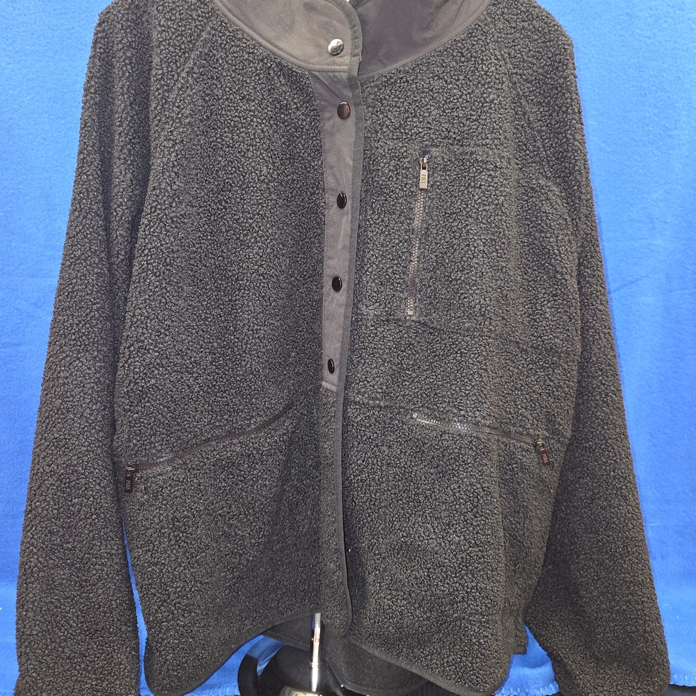 PINK by Victoria Secret Black Fleece Jacket